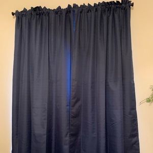 Navy Blackout Curtains